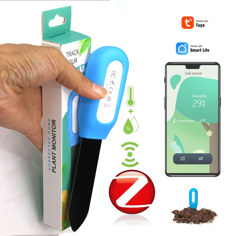 Plant Monitor - Capteur de sol intelligent Zigbee, pour
