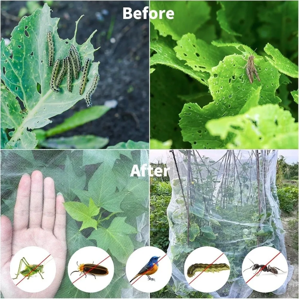 Plant Monitor - Filet de protection pour légumes de