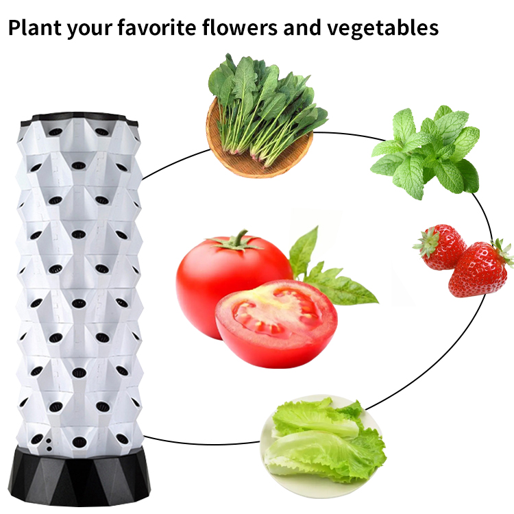 Kit d'hydroponie pour ferme in - Hydroponic Tower avis et prix