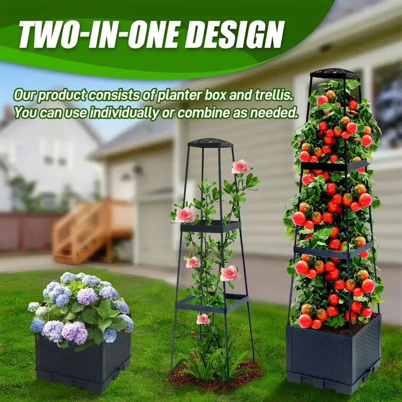 Tour de tomates avec bac de pl - Hydroponic Tower avis et prix