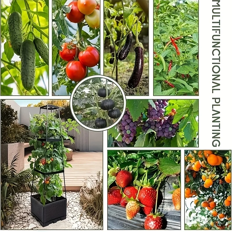 Tour de tomates avec bac de pl - Hydroponic Tower avis et prix