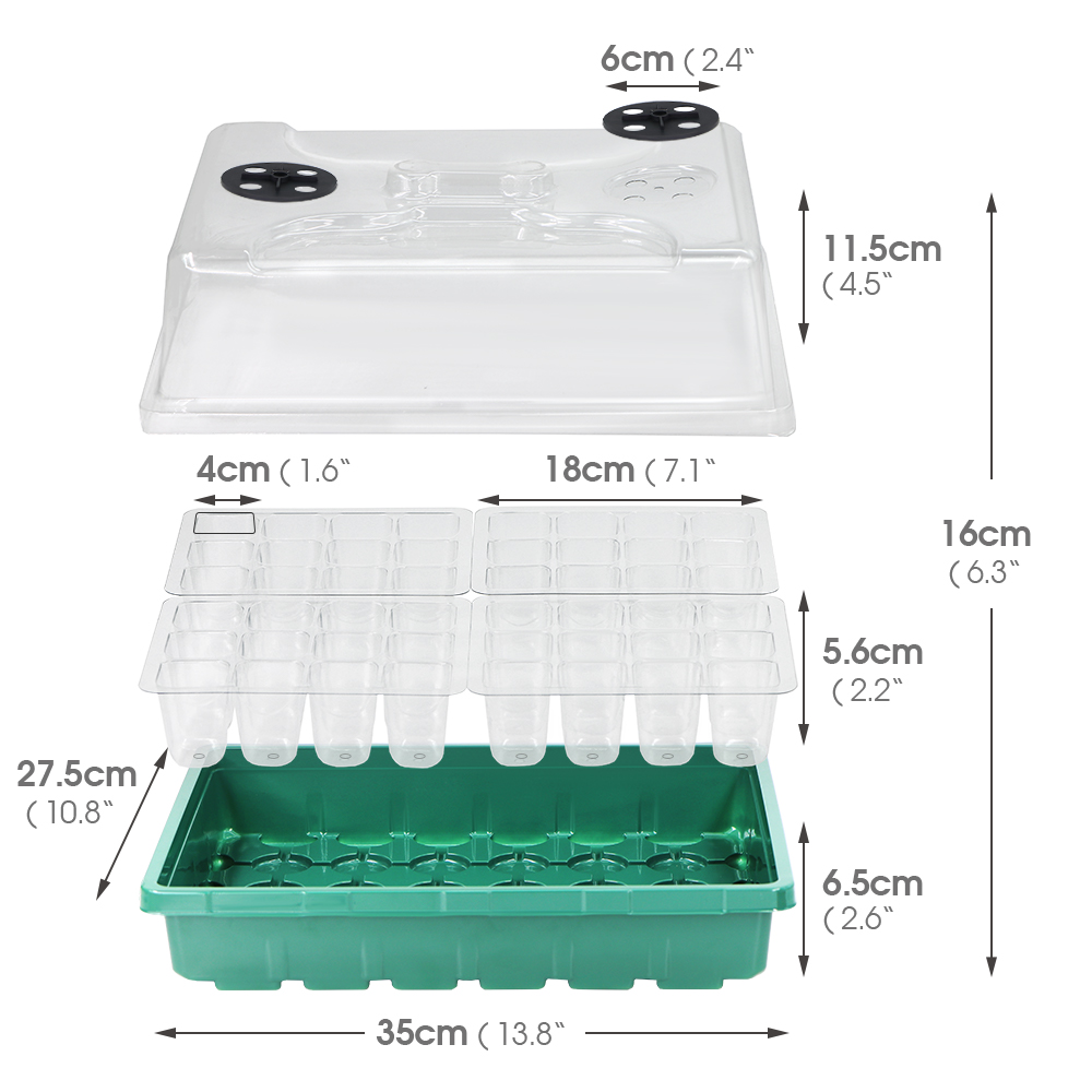 Boîte de semis chaudes, tapis  - Indoor Garden Kit avis et prix