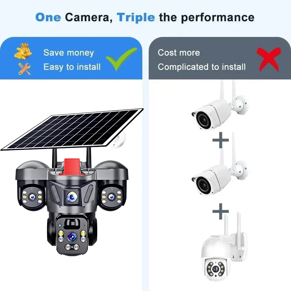 KERUI V380 Pro extérieur PTZ 6 - Garden Camera avis et prix
